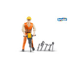 Bruder constructiemedewerker met gereedschap