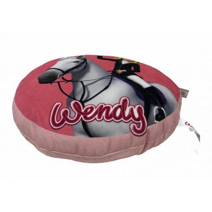 Heunec Knuffelkussen Wendy Roze 25 Cm