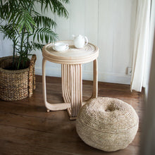Pouf Beanbag TELU Raffia Two Sizes 55 And 65 Cm Comfort