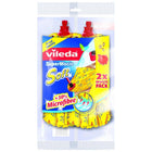 Vileda Supermocio Soft microvezel mop 2 stuks