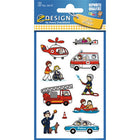 Avery Av-54137 Z-Design Kids Stickers Emergency Services 3 Sheets