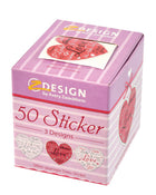 Avery Av-56813 Decosticker Box Hearts 3 Designs
