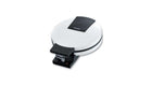 Cloer wafelijzer hartvormig 1300W wit/zwart