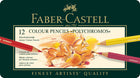 Faber Castell Polychromos kleurpotloden 3,8mm etui 12 stuks