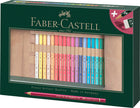 Faber Castell roletui 30 kleurpotloden + 3 grafietpotloden