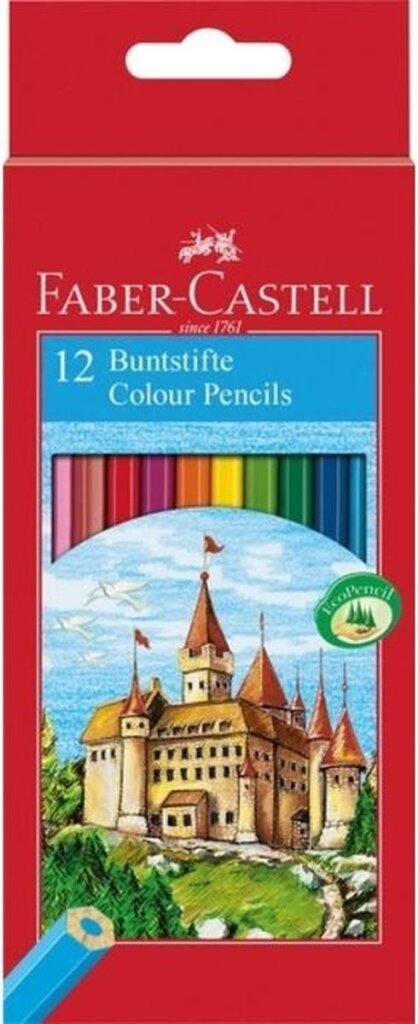 Faber Castell Kleurpotlood Faber Castell Castle &Agrave; 12 Stuks