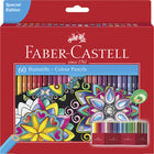 Kleurpotloden Faber-Castell 60 stuks zeskantig