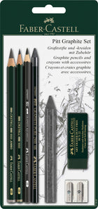 Potloodset Faber-Castell Pitt Graphite 7-delig blister