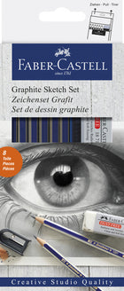 Faber Castell grafietset 8-delig
