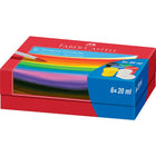 Faber Castell FC-121040 Tempera-Gouache Paint 6 Colours
