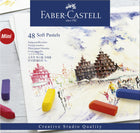 Pastelkrijt Faber Castell 48 stuks halve lengte