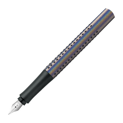 Faber Castell Fc-140842 Vulpen Faber-Castell Grip Glam M Zilver