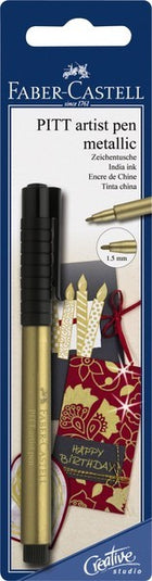 Faber Castell Pitt Artist Pen 250 Gold M