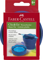 Watercup Faber Castell blauw penseelhouder