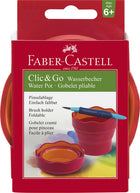 Watercup roze oranje Faber Castell