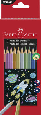 Faber Castell metallic kleurpotloden 10 stuks