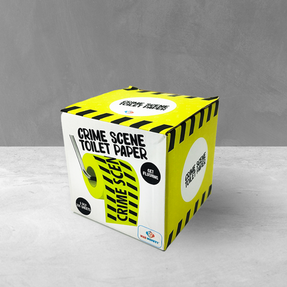 WC-papier Crime Scene geel