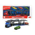 Dickie Toys Car Transporter + 3 Cars