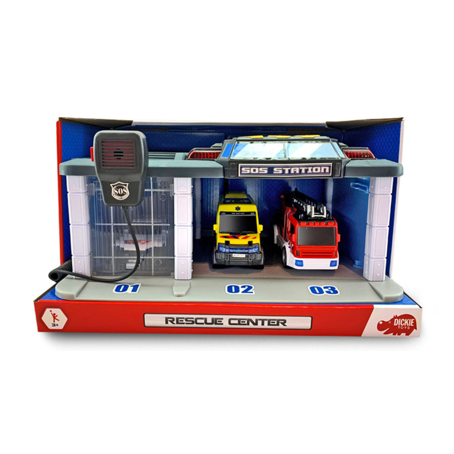 Dickie Toys Garage Rescue Center + Licht En Geluid