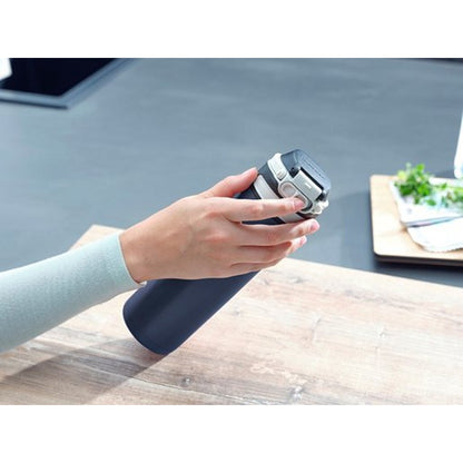 Leifheit 3275 Flip Isoleerbeker 600 Ml Donkerblauw