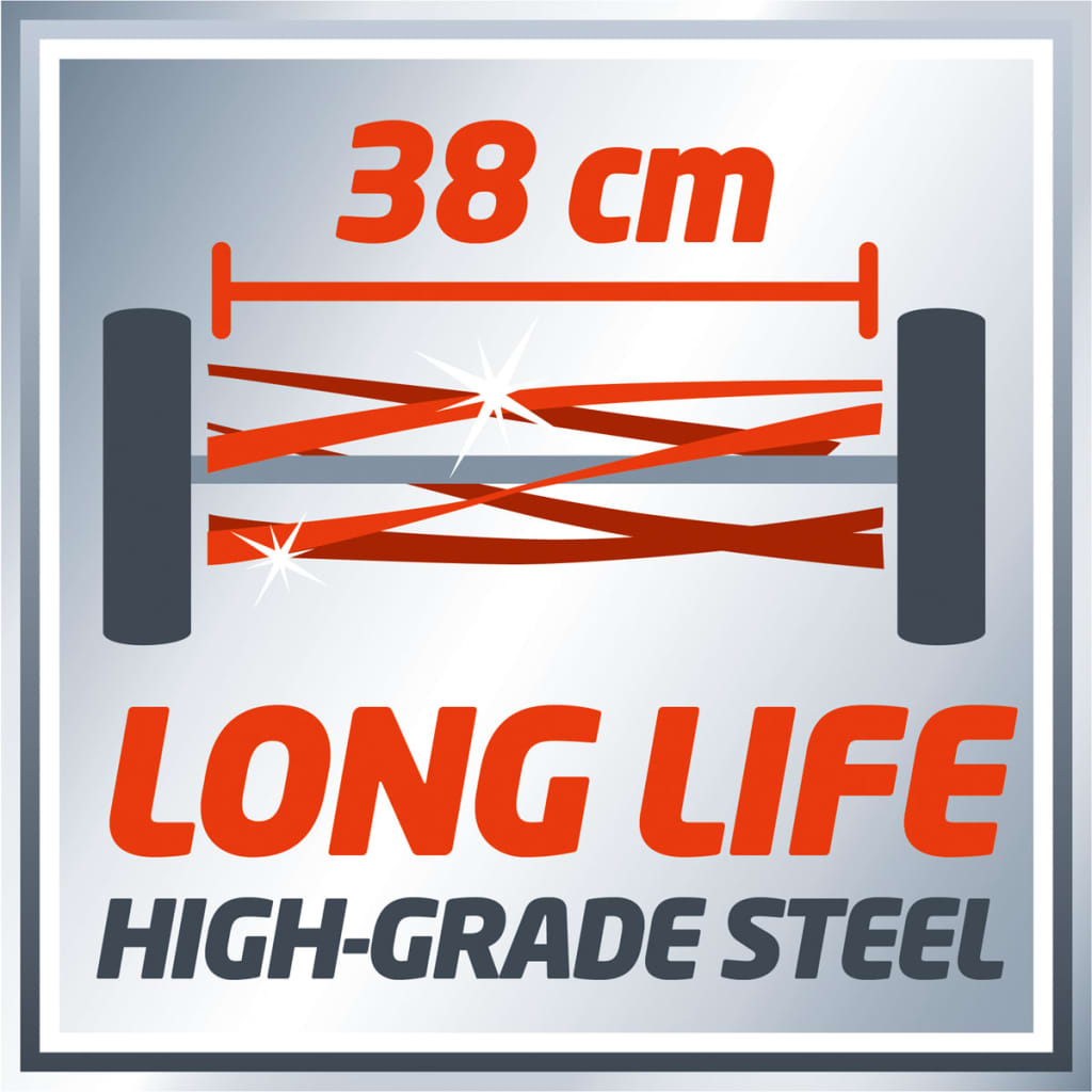 Einhell Handgrasmaaier Ge-Hm 38 S Rood 3414165