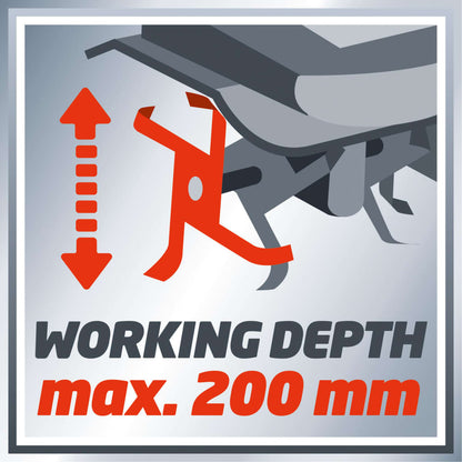 Einhell Grondfrees Ge-Cr 30 Li Koolborstelloos Rood 3431200