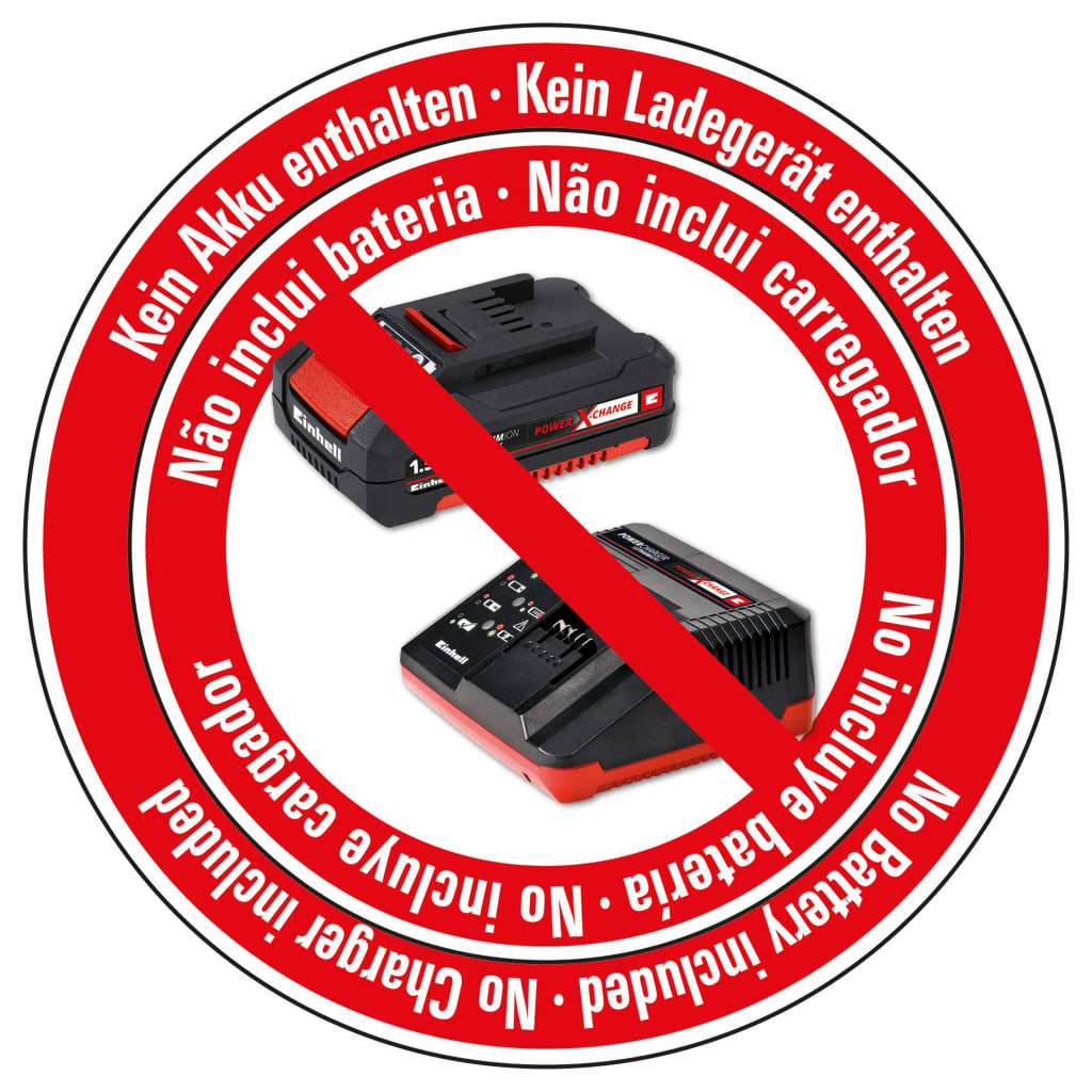 Einhell Accuheggenschaar Ge-Ch 18/60 Li-Solo 18 V