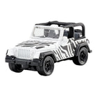 Modelauto Jeep Wrangler Safari wit zwart