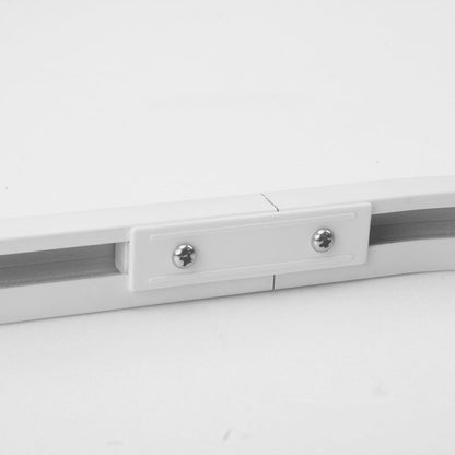 Douchegordijnrail universeel 160x70 cm wit