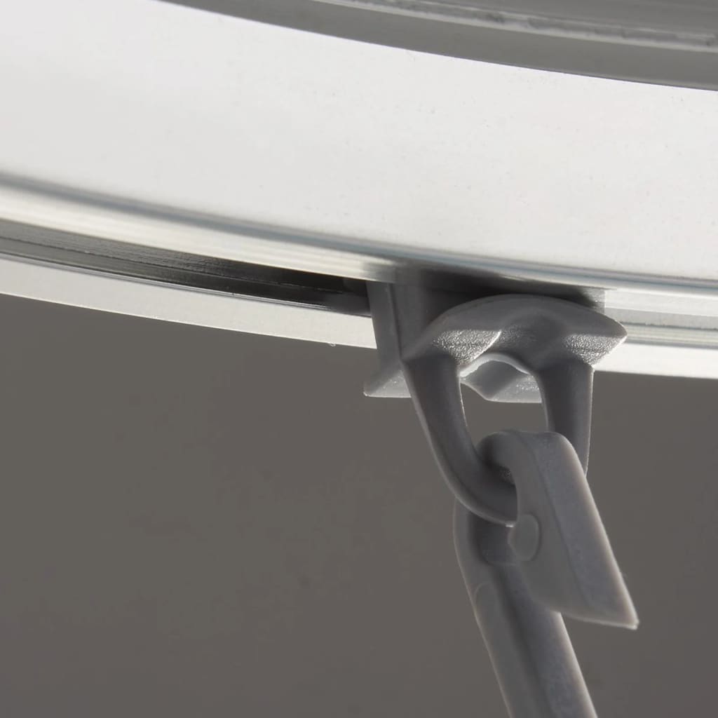 Douchegordijnrail universeel 160x70 cm wit