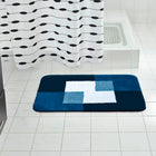 Badkamermat Coins 60x90 cm blauw 7103303 60 x 90 cm Blauw