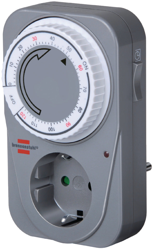 Brennenstuhl Bn-1506590 Tijdschakelaar Analoog Binnen 15 Min. 3500 W