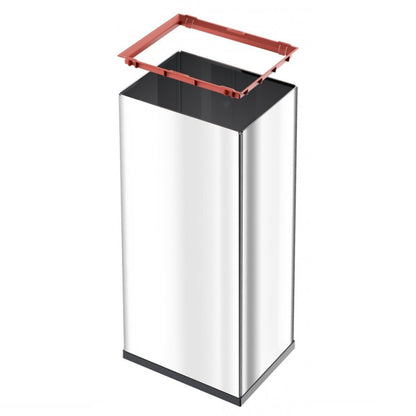 Hailo 0860-211 Big-Box Swing Xl Afvalemmer 52L Rvs