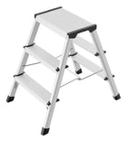 Hailo 4443-701 D60 Standardline Folding Stepladder 2X3 Steps
