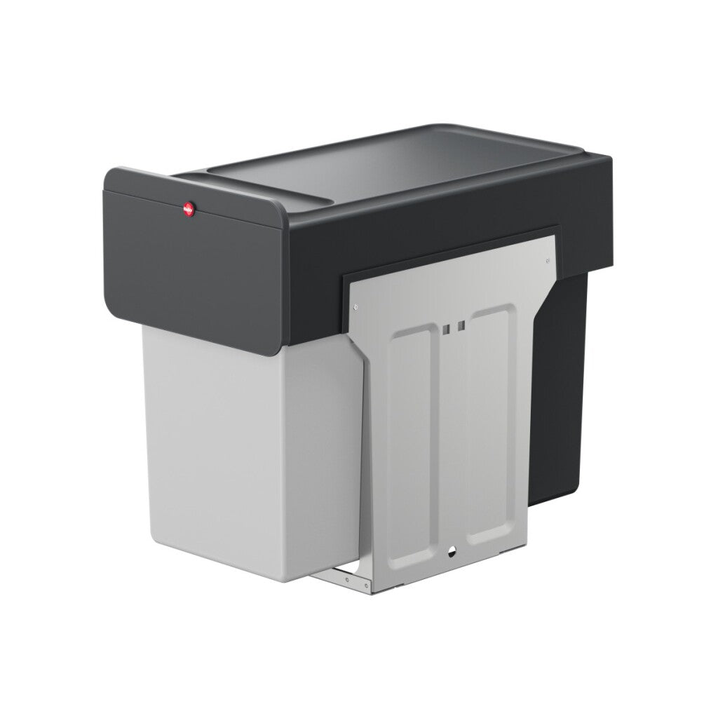 Hailo Inbouwemmer Eco-Line Trio L 3X10L Staal/Zwart