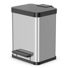 Hailo Oko Duo Plus M Pedal Bin 2X9L Stainless Steel/Black