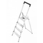 Huishoudtrap 4 treden aluminium