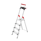 Hailo 8050-415 L95 Aluminum Household Ladder 4 Steps