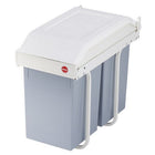 Hailo 3659-001 Multi-Box Duo L Built-in Waste Bin 2X14L White/Silver