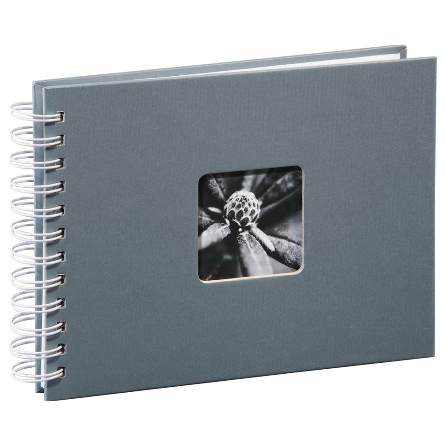 Hama Spiraalalbum Fine Art 24 X 17 Cm 50 Witte Pagina&Apos;S Grijs