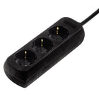 Hama Power Strip 3-Way Black Per 10 Pieces