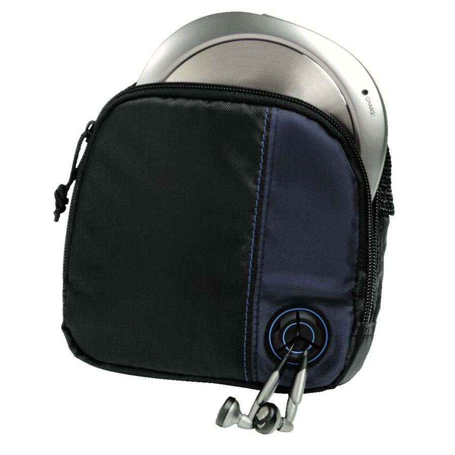 Hama Cd Player Bag + 3Cd'S Zwart/Blauw