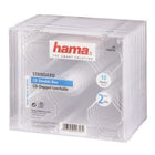 Hama CD dubbelbox 10 stuks transparant