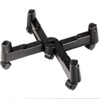 PC-stand met wieltjes zwart