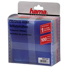 CD/DVD hoezen 100 stuks multicolor