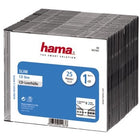 Hama CD Slimline hoesjes 25 stuks zwart
