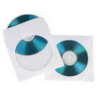 CD/DVD sleeves papier wit 50 stuks