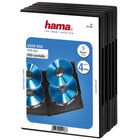 Dvd box 4 discs zwart 5 stuks