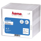 Hama CD doosjes Slim-Pack 4 stuks transparant