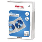 Hama Double DVD Case Transparent 5 Pieces